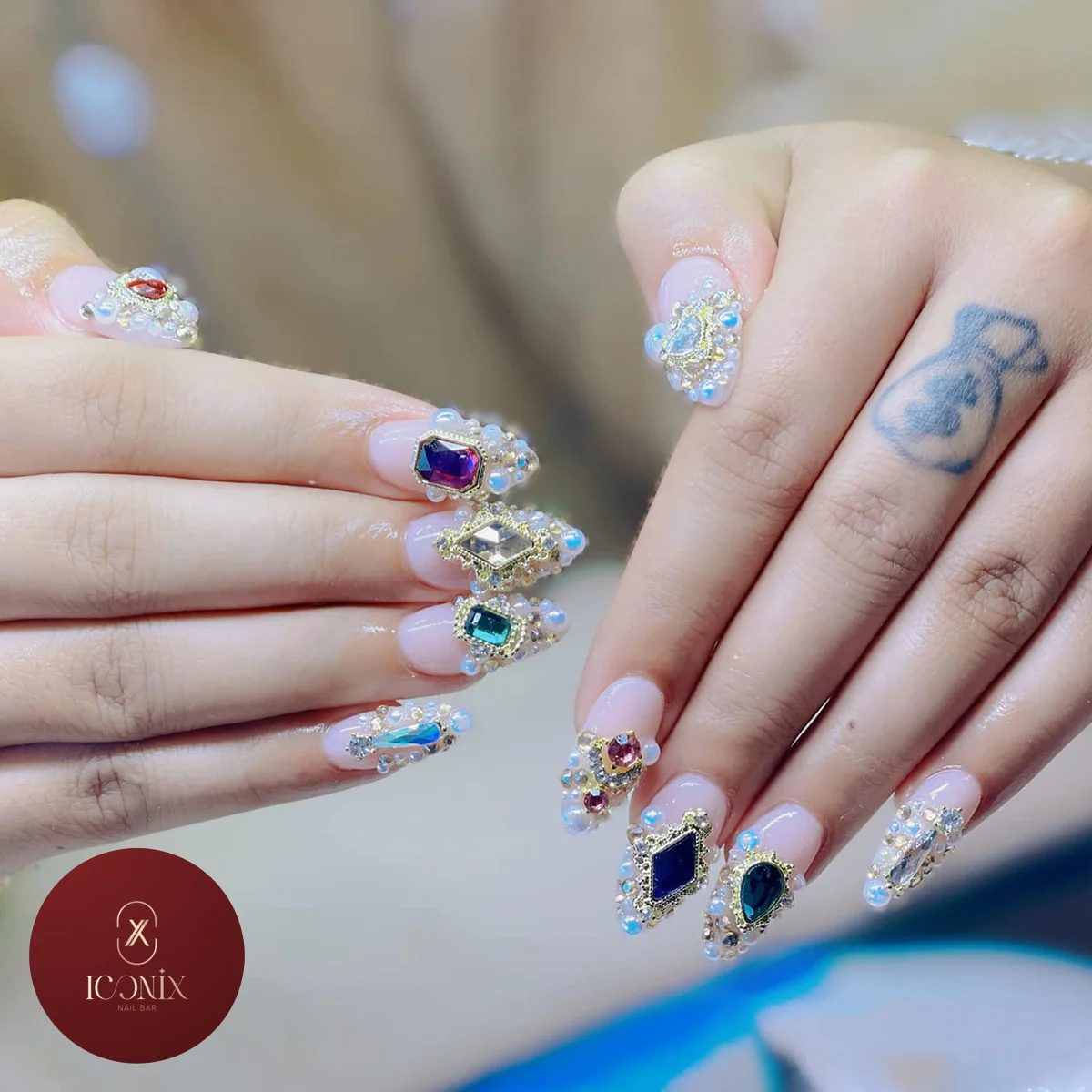 Modern nail art inspiration from Iconix Nail Bar